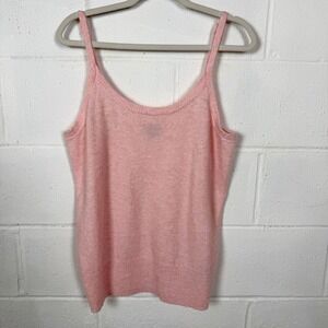 Torrid Sweater Tank Top Adjustable Blush Pink Soft Girl Angel Princess Dainty 1X